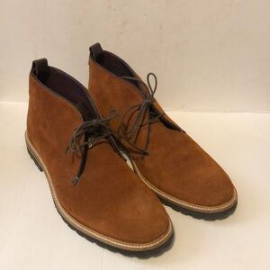 Ted Baker London Tan Suede Maagna Chukka Boots